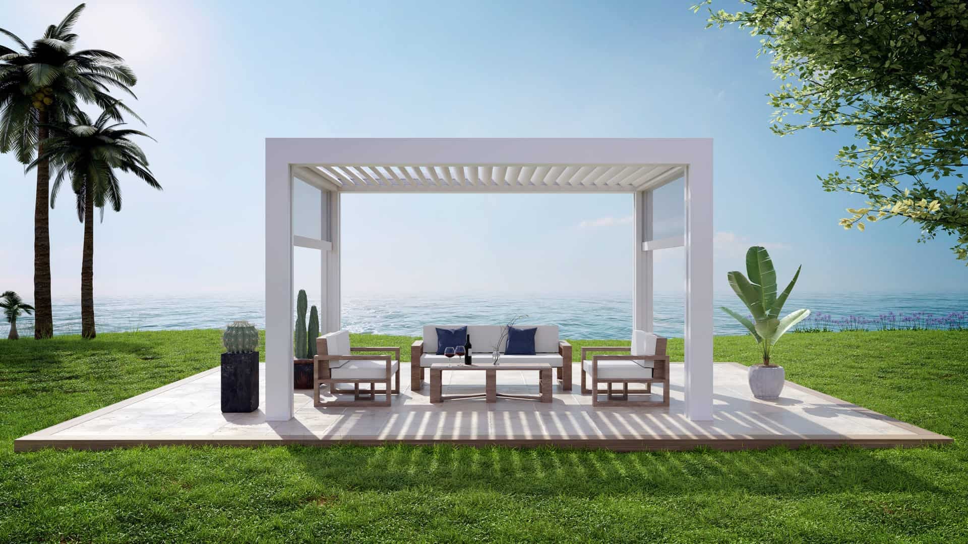 Elektra valdoma pergola